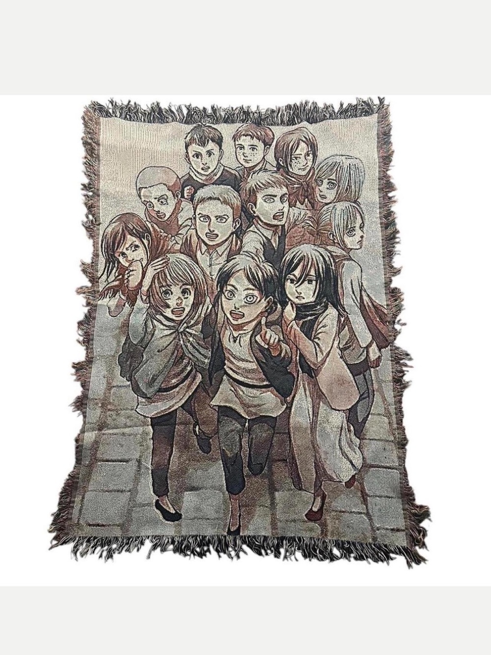 Attack on Titan Woven Tapestry/Blanket